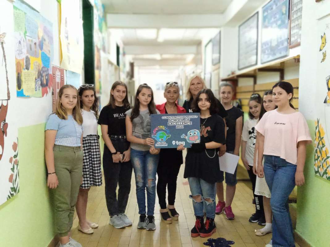 ОУ „Кочо Рацин“ Охрид доби светска награда за борбата против климатските промени